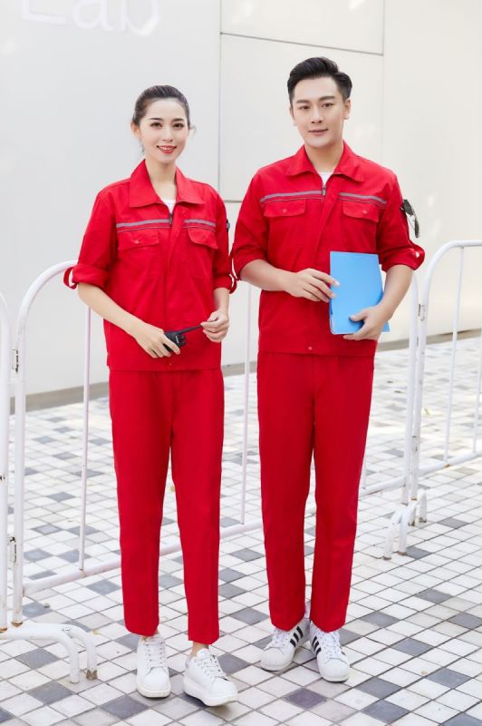 防靜電夏季長袖